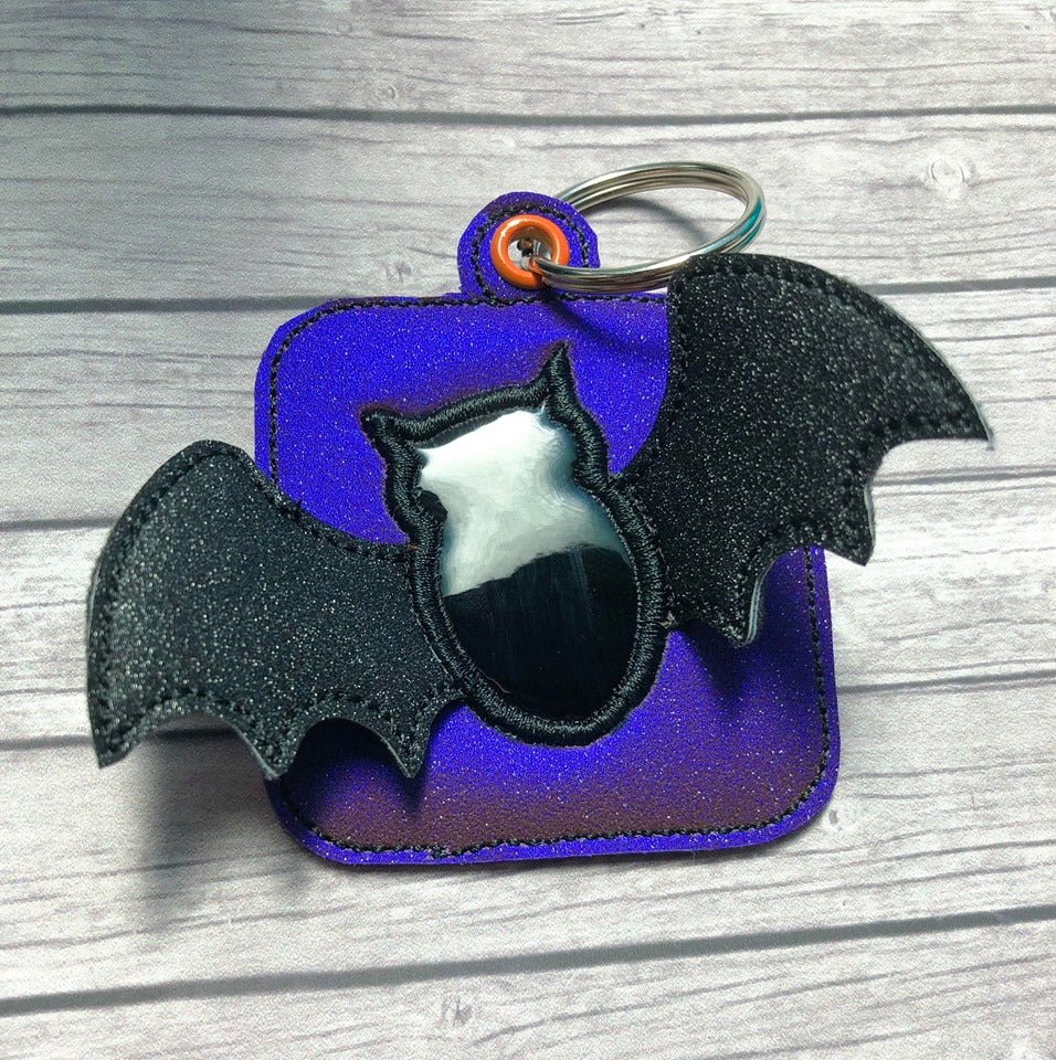 3D Bats fobs - DIGITAL Embroidery DESIGN