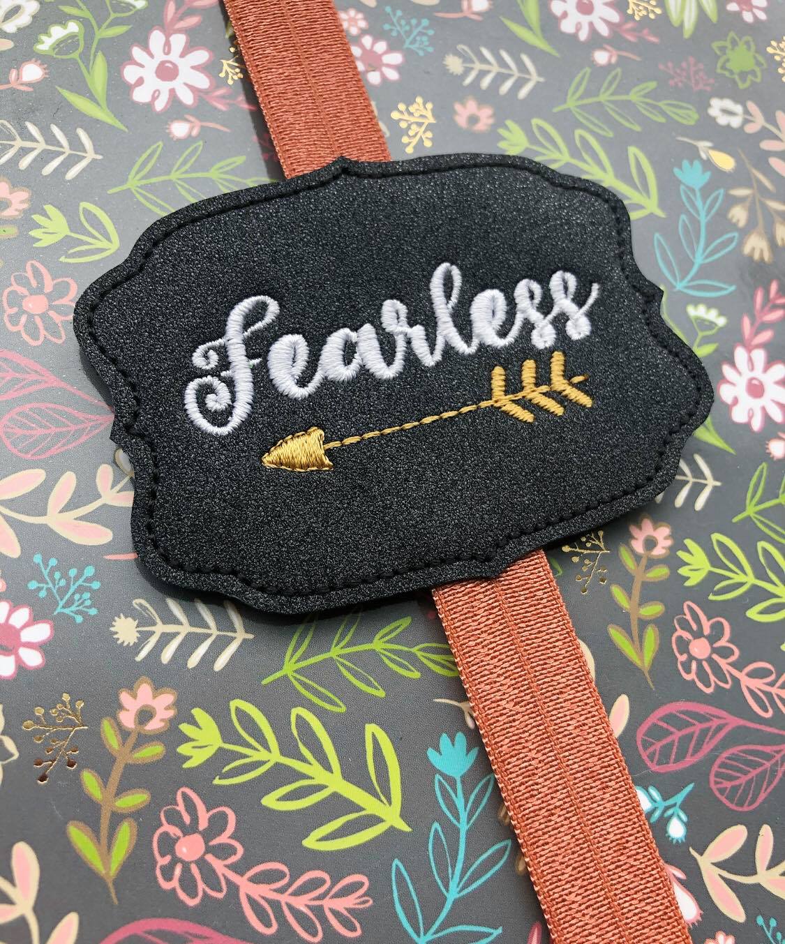 Fearless - Book Band - Digital Embroidery Design