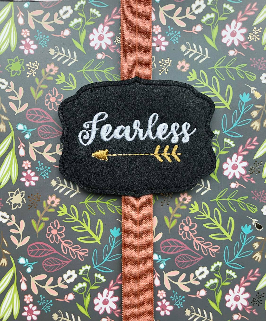 Fearless - Book Band - Digital Embroidery Design