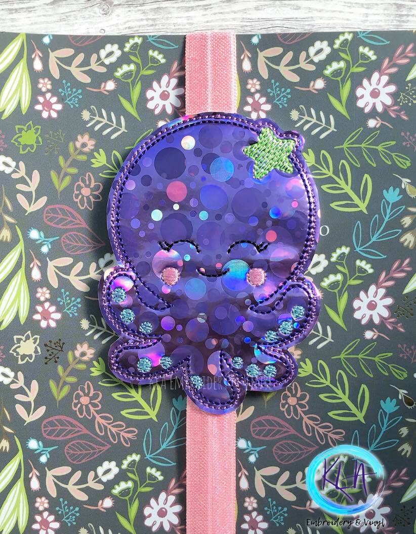 Octopus Book Band - Digital Embroidery Design