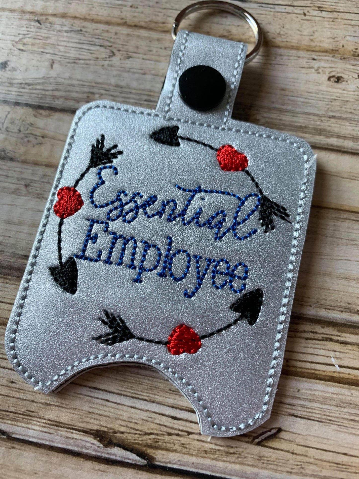 Essential Employee Sanitizer Holders - DIGITAL Embroidery DESIGN