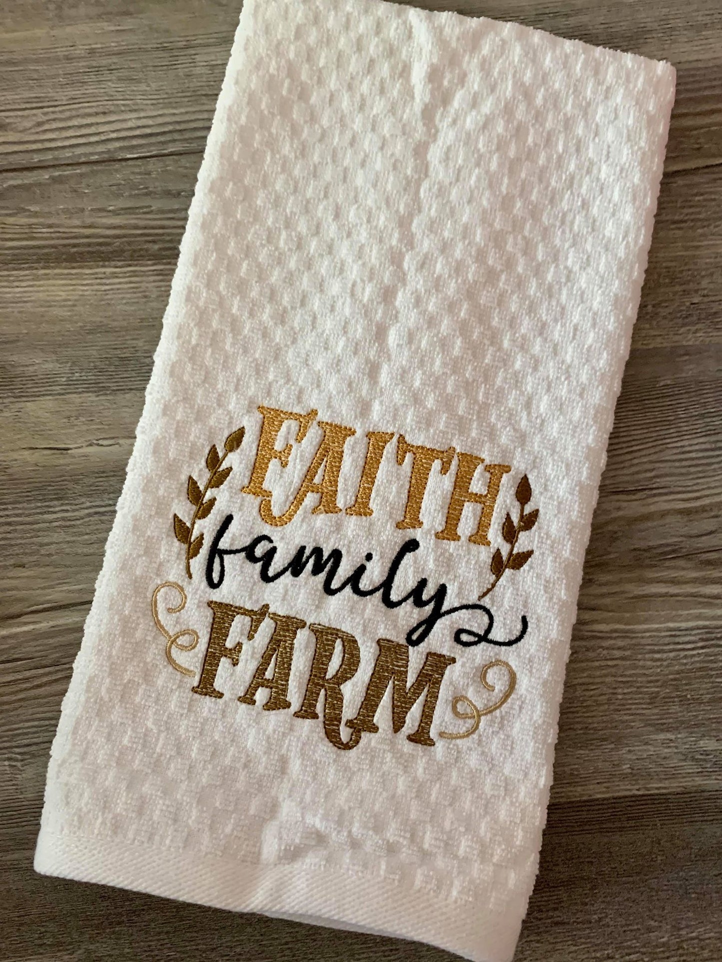 Faith Family Farm - 3 Sizes - Digital Embroidery Design