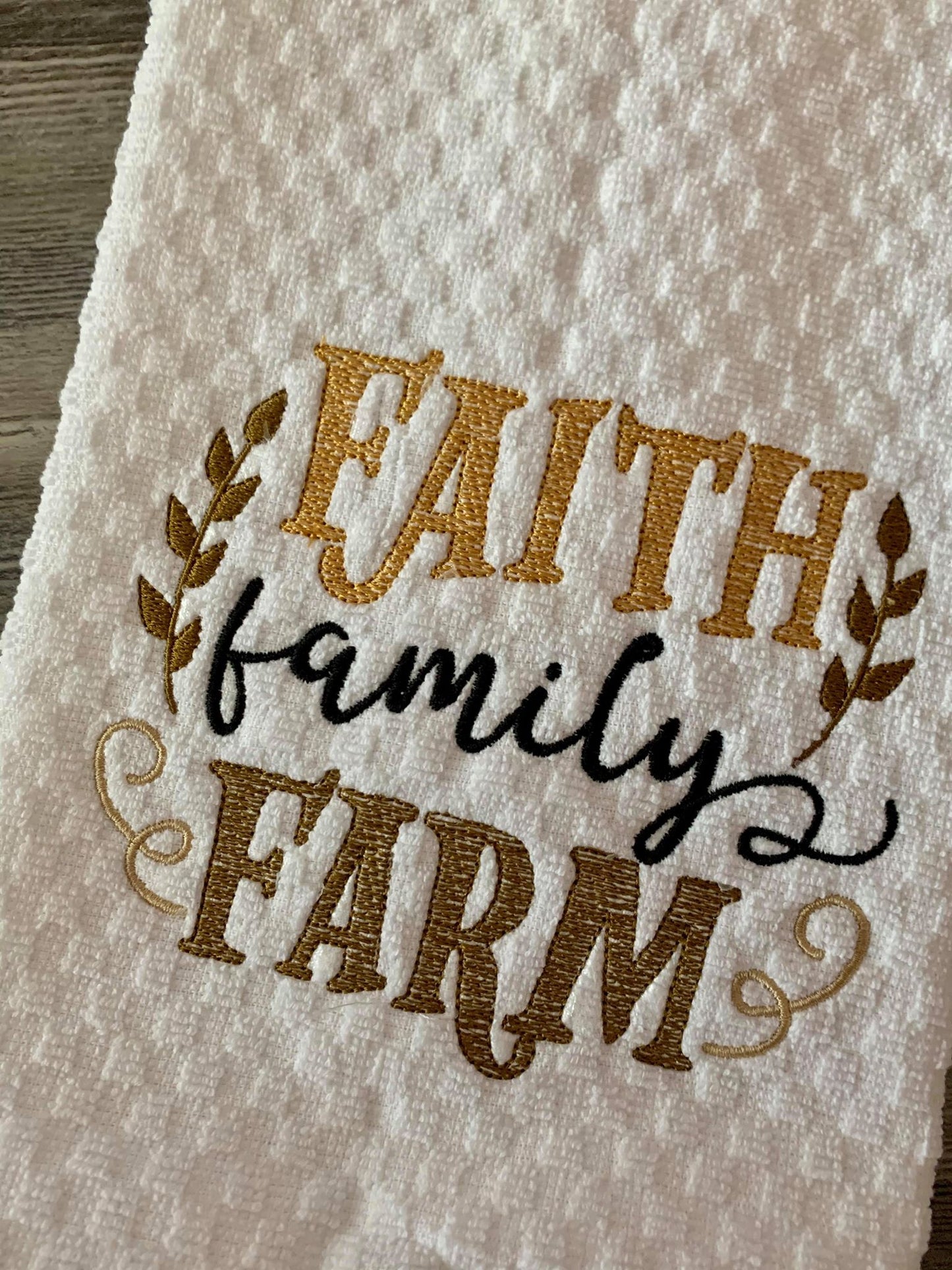 Faith Family Farm - 3 Sizes - Digital Embroidery Design