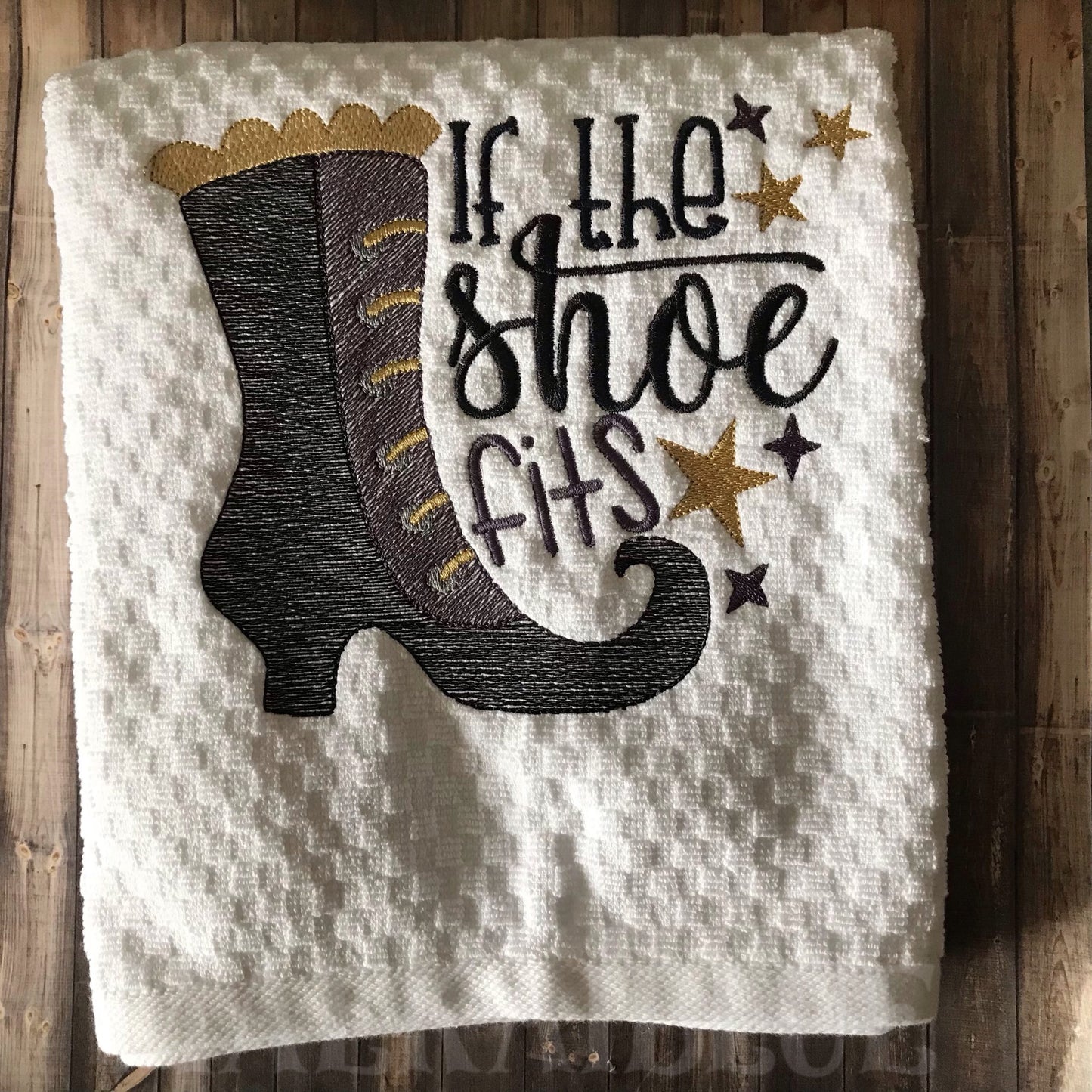 If the Shoe Fits - 2 Sizes - Digital Embroidery Design