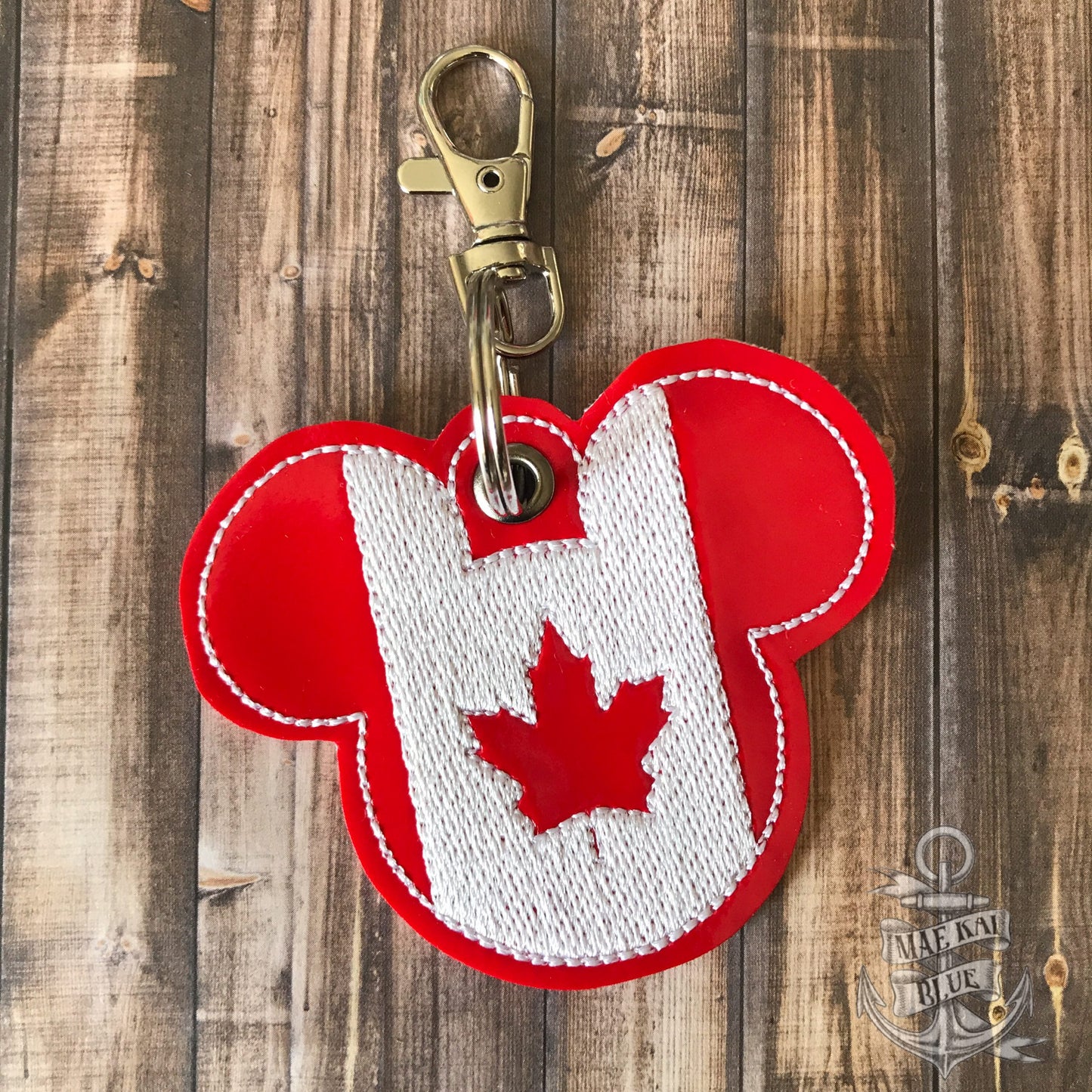 Canada Mouse Fobs 4x4 and 5x7 included-  DIGITAL Embroidery DESIGN