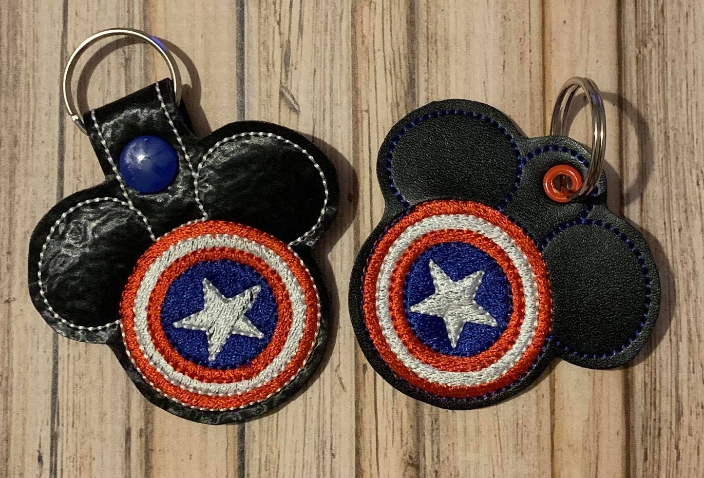 American Hero Mouse Fobs - Embroidery Design - DIGITAL Embroidery DESIGN