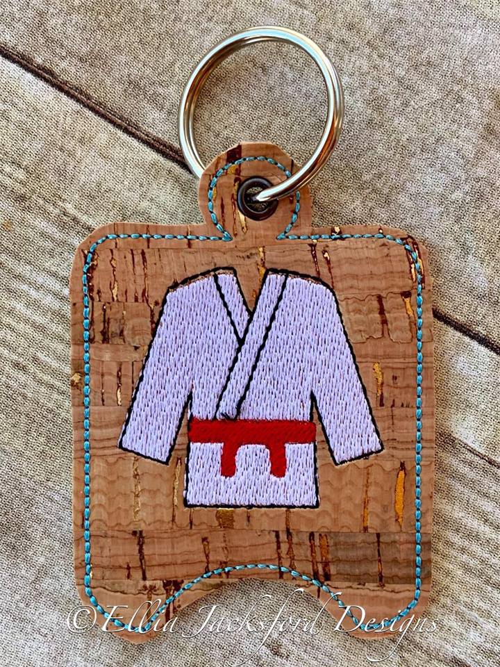 Martial Arts Sanitizer Holder 4x4 and 5x7 included- Embroidery Design - DIGITAL Embroidery DESIGN
