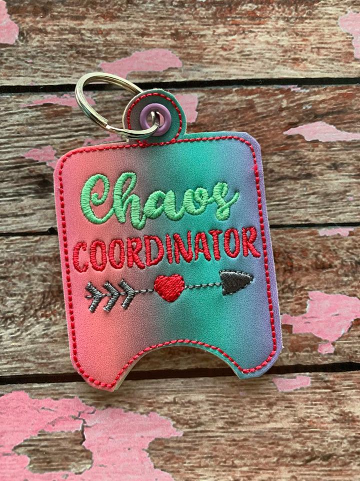 Chaos Coordinator Sanitizer Holders - DIGITAL Embroidery DESIGN