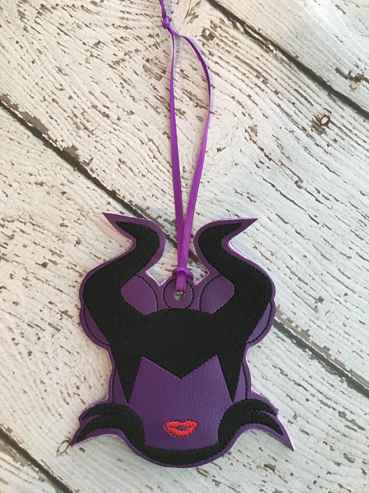 Villain Ornament Set of 4 Characters- Digital Embroidery Design