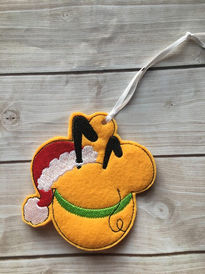 Pluto Mouse Ornament - Digital Embroidery Design
