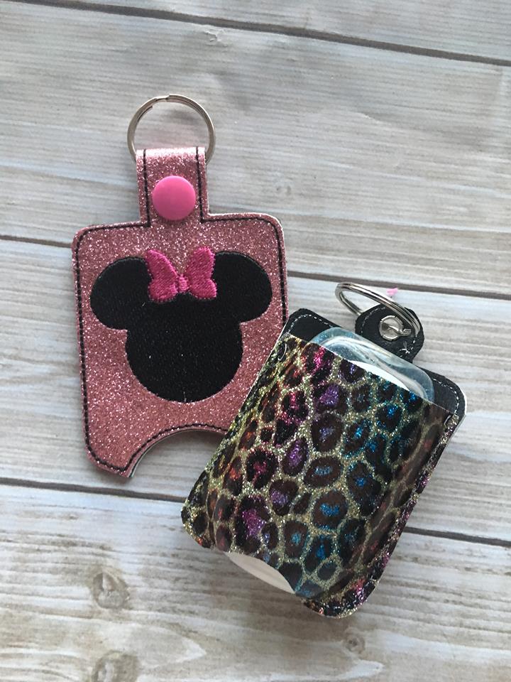 Miss Mouse Sanitizer Holders - Embroidery Design - DIGITAL Embroidery DESIGN