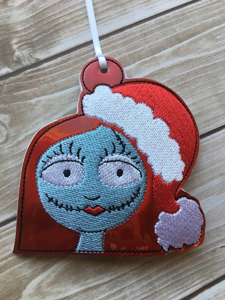 Sally Ornament - Digital Embroidery Design
