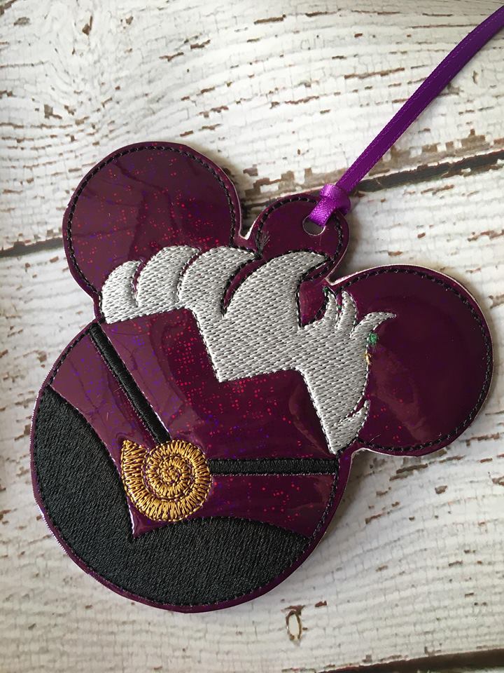 Sea Witch Ornament - Digital Embroidery Design