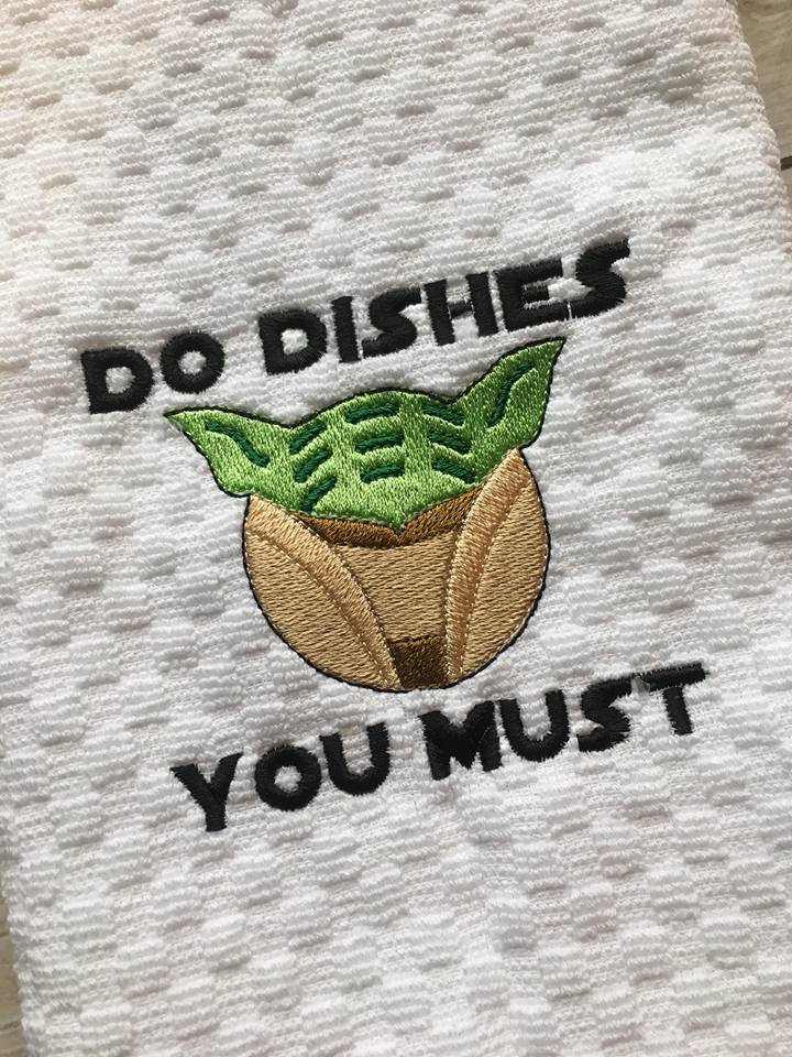 Do Dishes You Must 4x4 and 5x7