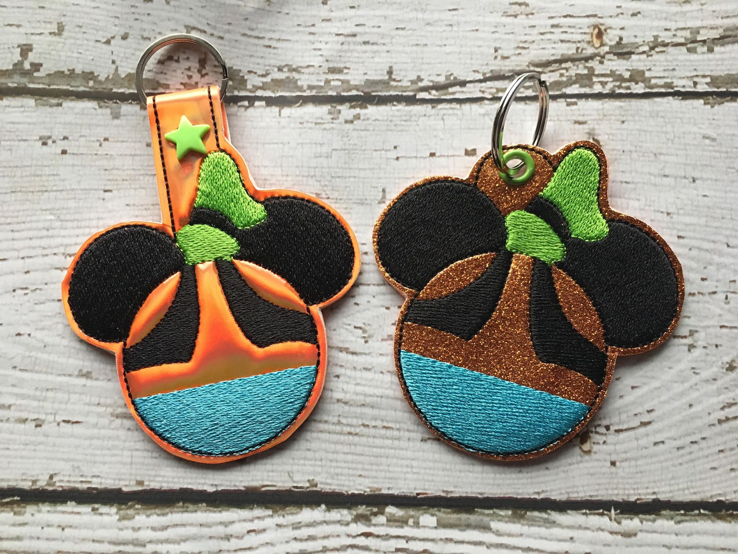 Silly Dog Mouse Fobs - Embroidery Design - DIGITAL Embroidery DESIGN