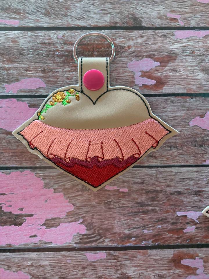 Valentine Avalor Princess Fobs - Digital Embroidery Design
