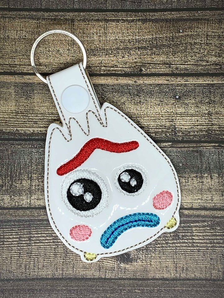 Utensil Toy Fobs - DIGITAL Embroidery DESIGN