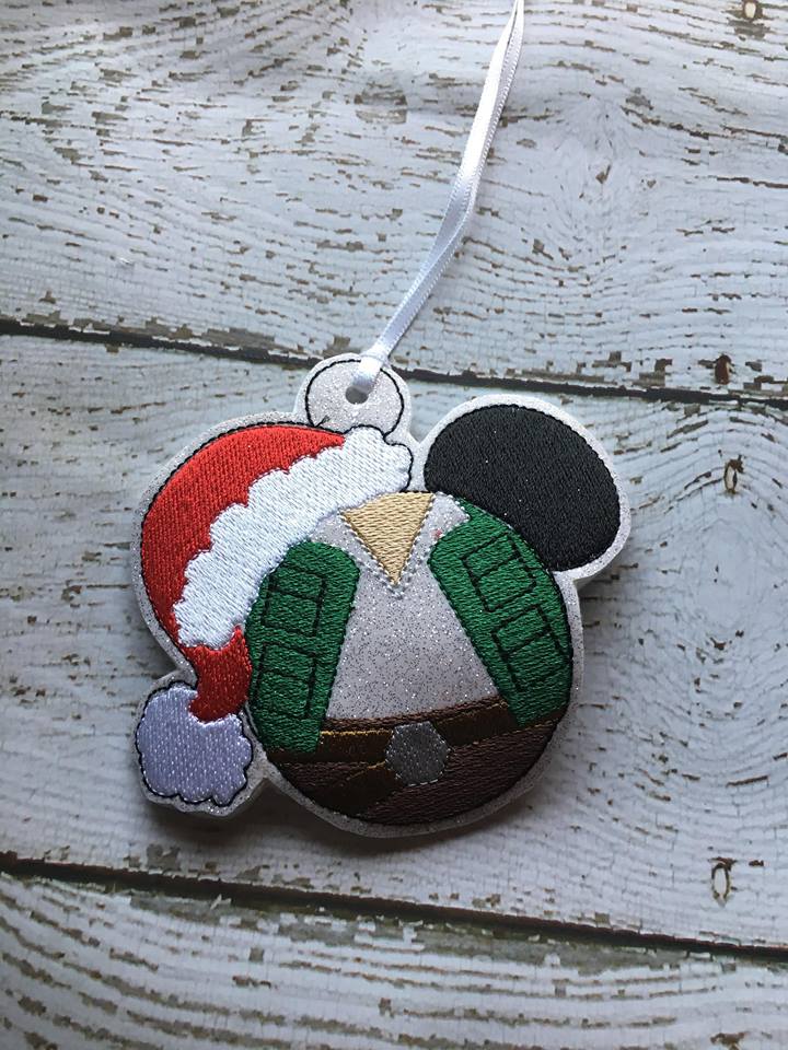 Han Mouse Ornament  - Digital Embroidery Design