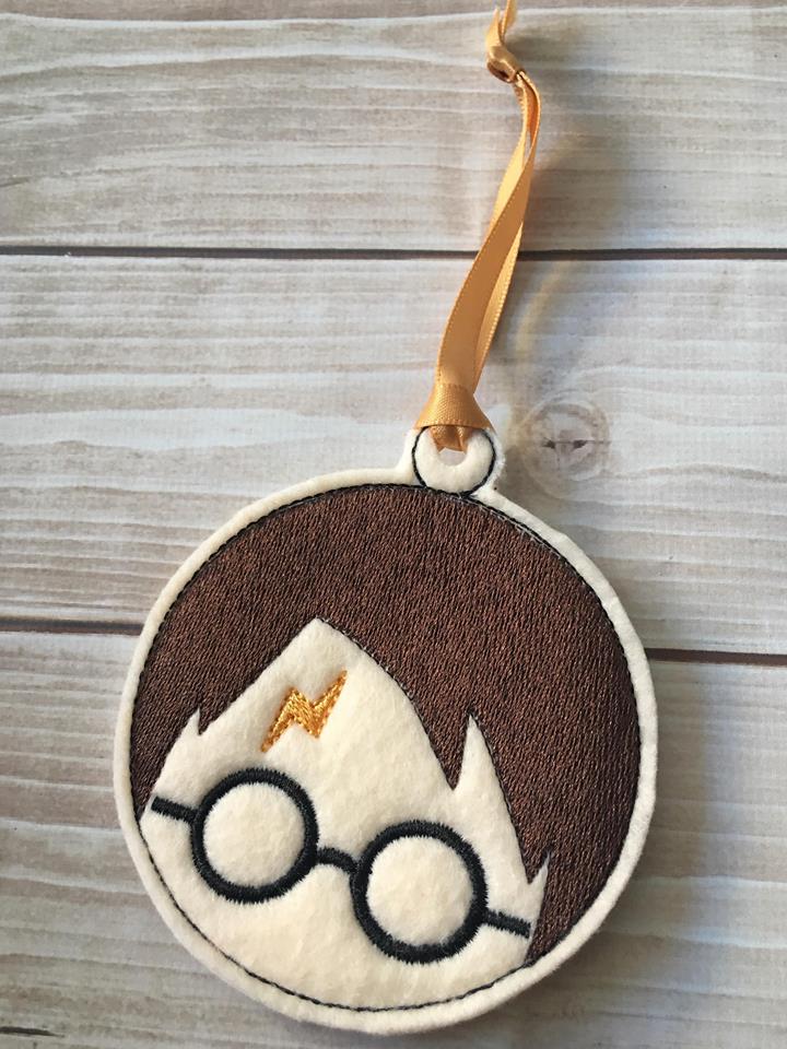 Wizard Ornament Set - Digital Embroidery Design